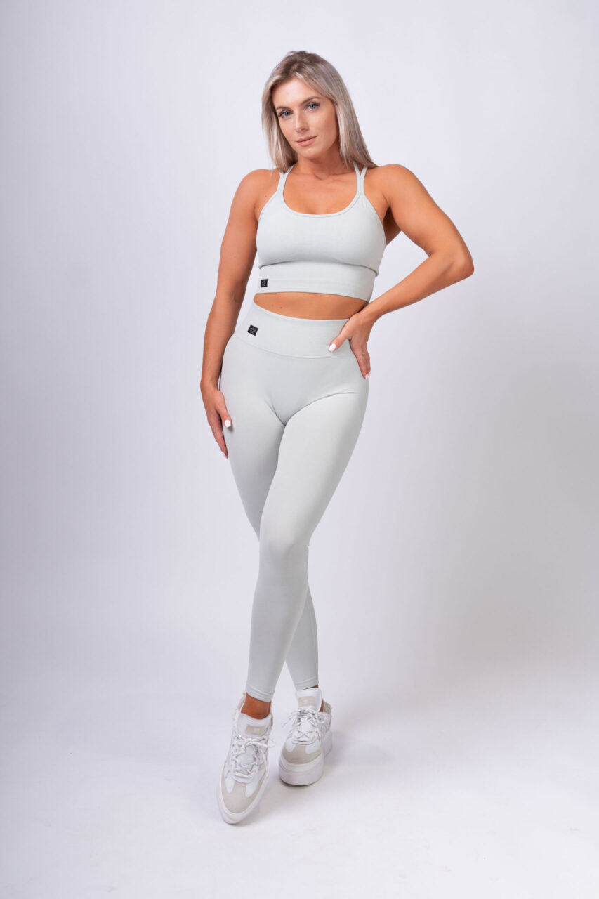 Legginsy bezszwowe shape jasna pistacja - obrazek 3