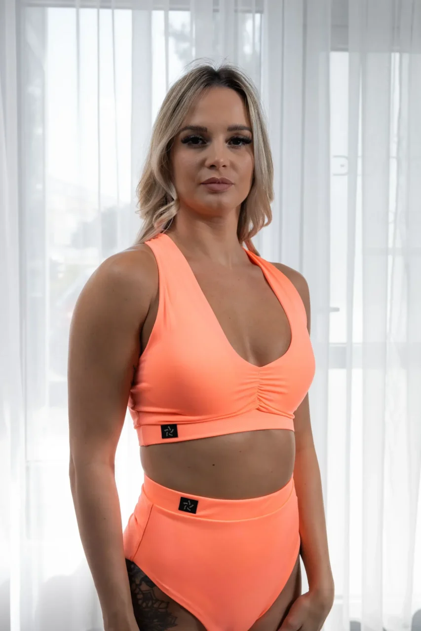 Top Pole Dance brzoskwiniowy - obrazek 5